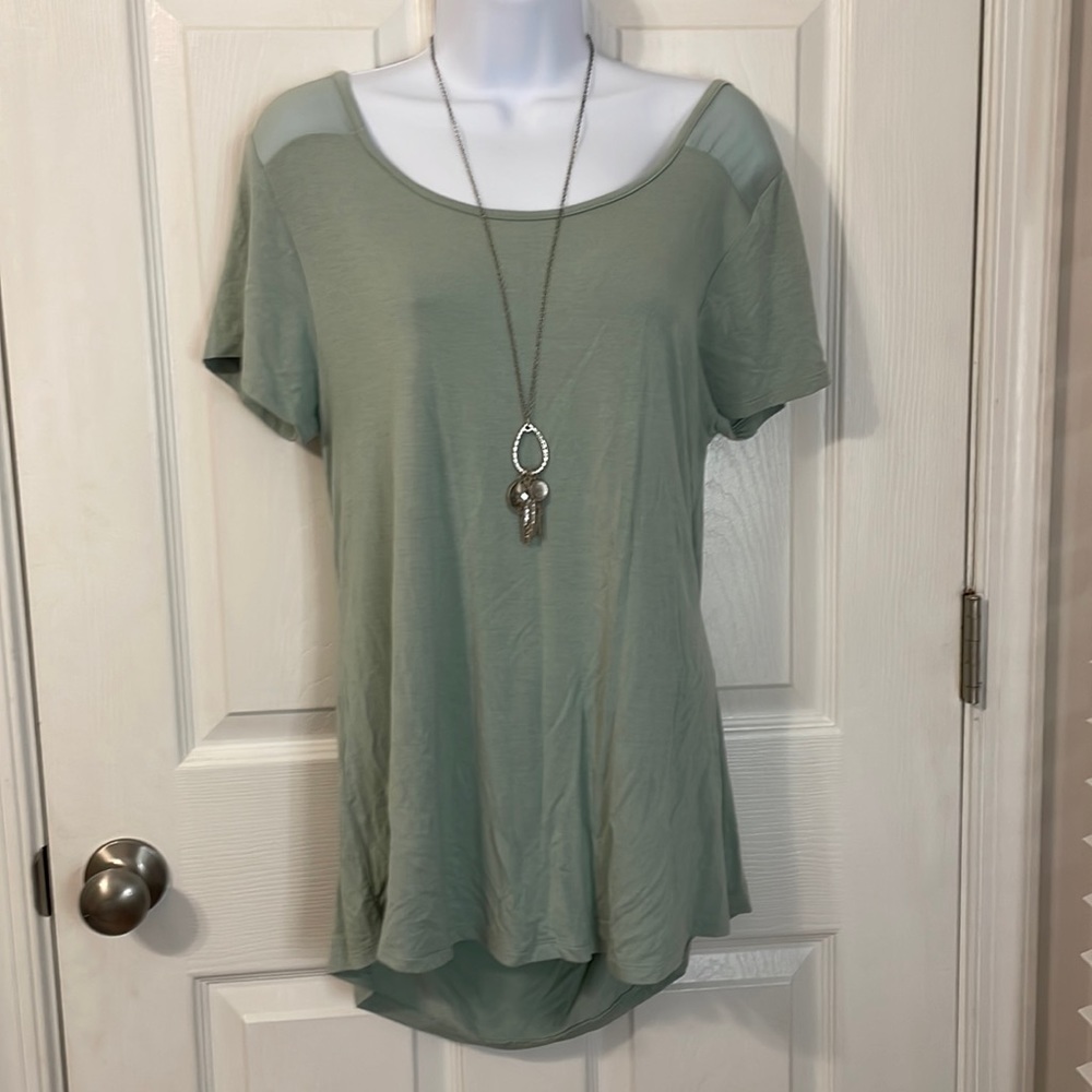 Red by BKE open back shirt